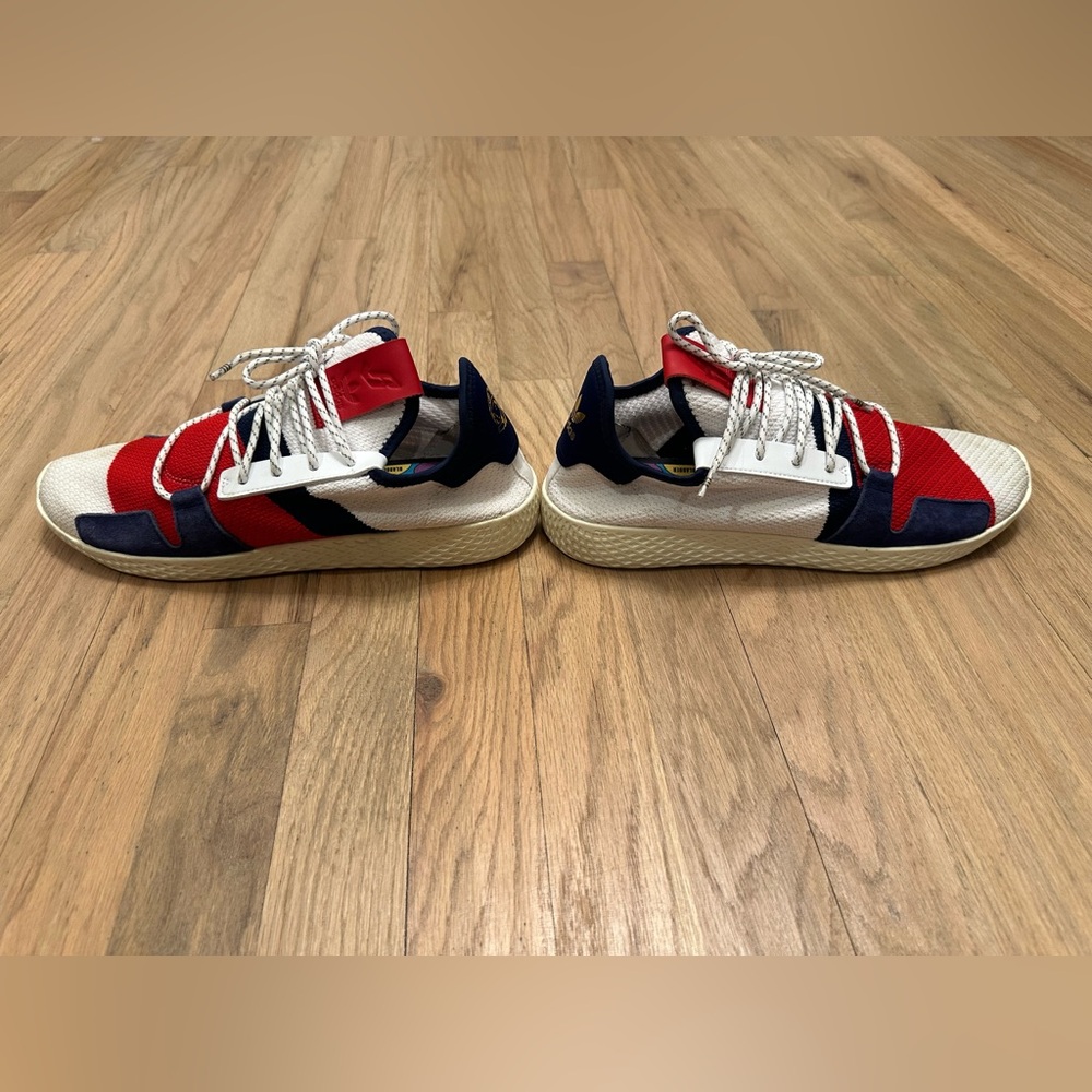 adidas Tennis Hu V2 Pharrell x Billionaire Boys Club Scarlet BB9549 Size 11 - Picture 6 of 9